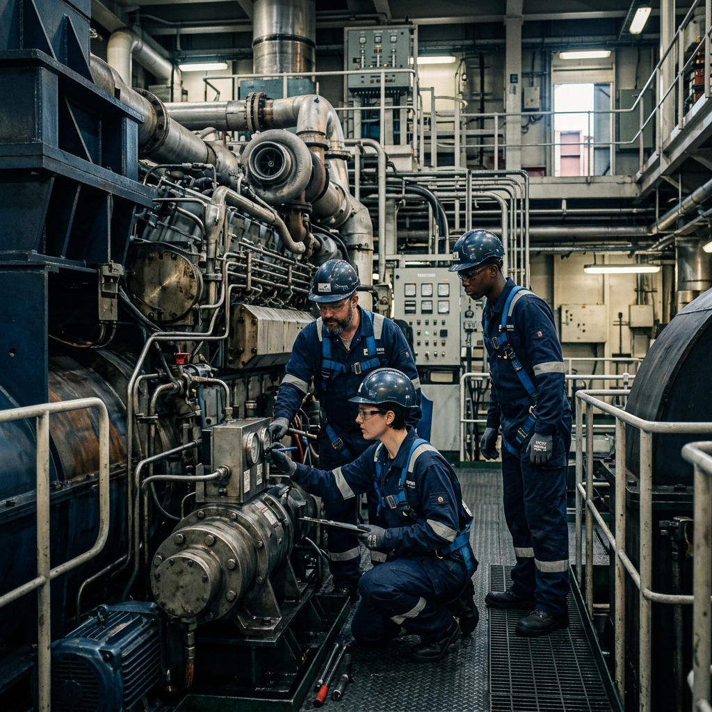 Marine engineers